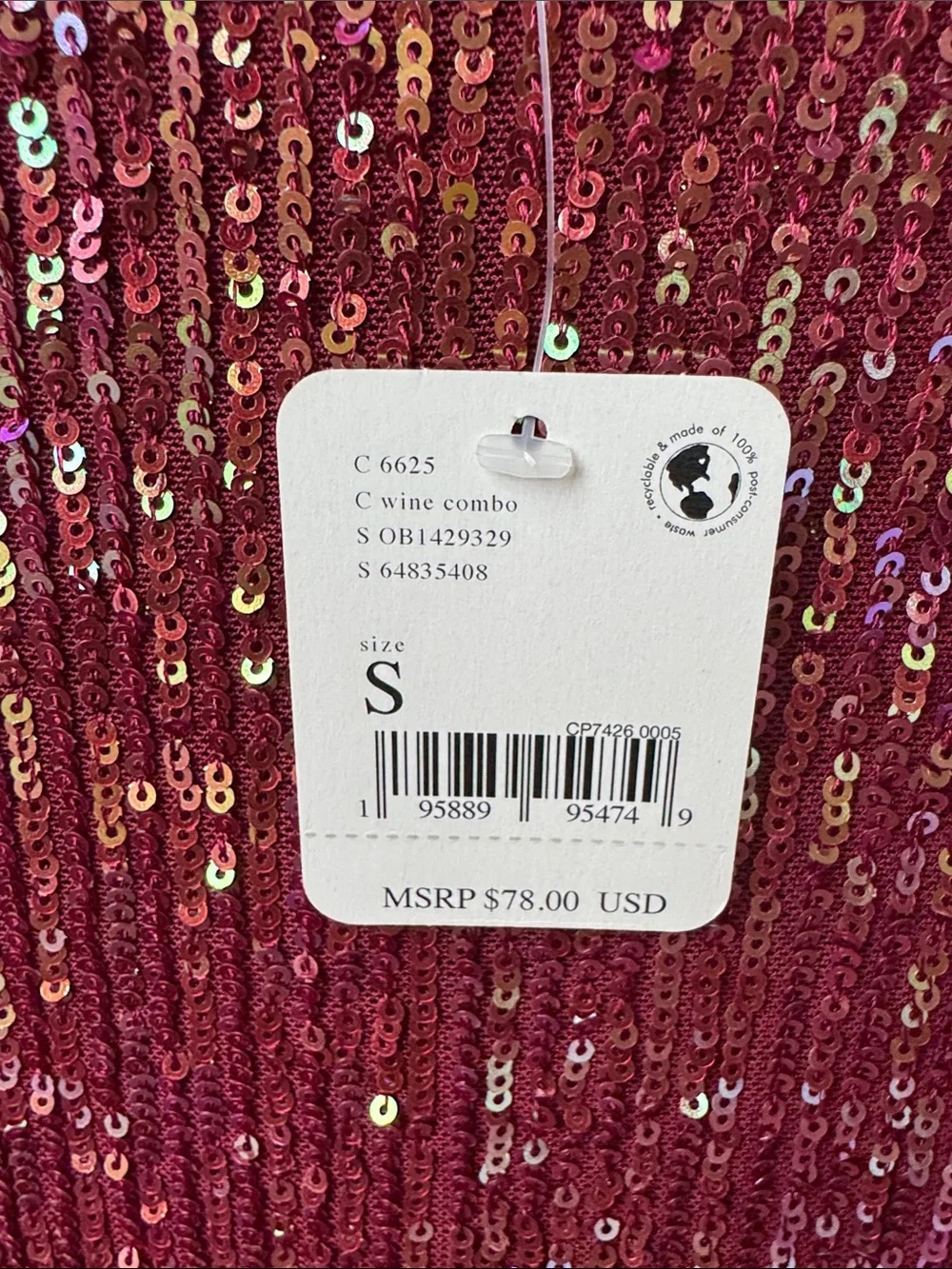 Free People sparkling sequin